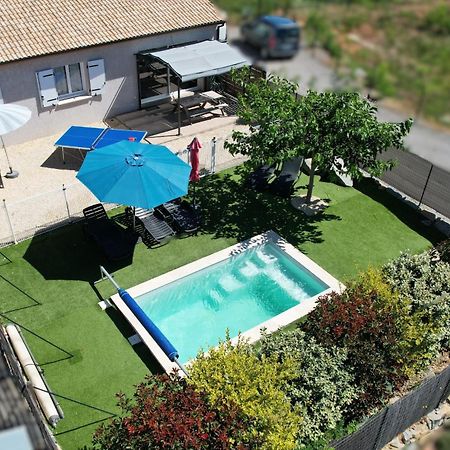 En Ardeche, Gite L'Odyssee Climatise Avec Sa Piscine Privee Et Chauffee Joyeuse Eksteriør bilde
