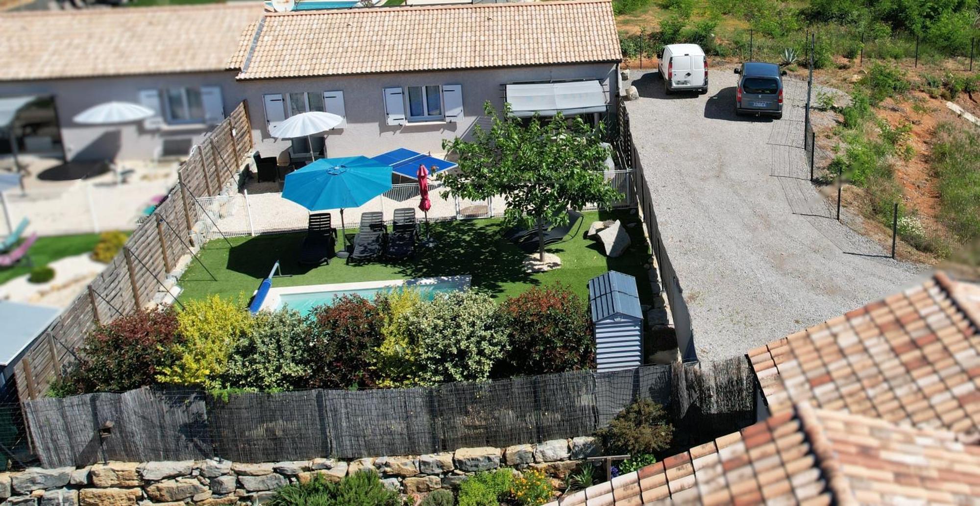 En Ardeche, Gite L'Odyssee Climatise Avec Sa Piscine Privee Et Chauffee Joyeuse Eksteriør bilde