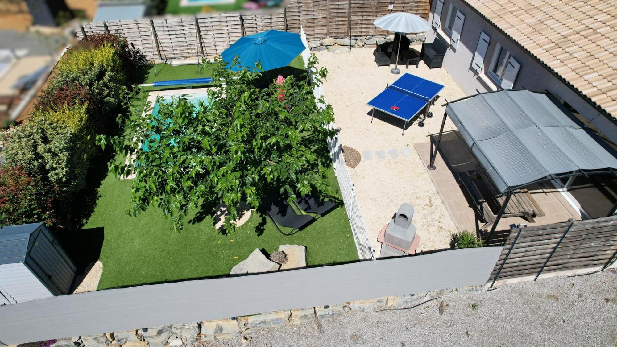 En Ardeche, Gite L'Odyssee Climatise Avec Sa Piscine Privee Et Chauffee Joyeuse Eksteriør bilde
